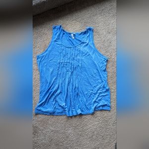 Elle Blue Tank Top